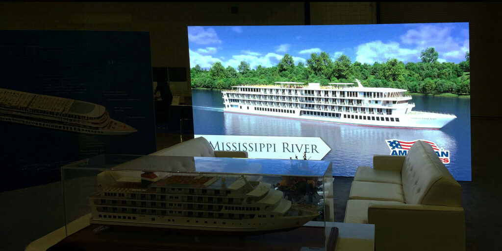 Portable Absen PL3.9 Pro LED Screens showcasing vivid visuals